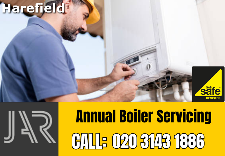 annual boiler servicing Harefield