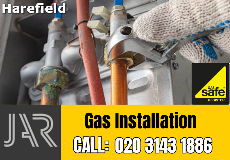 gas installation Harefield