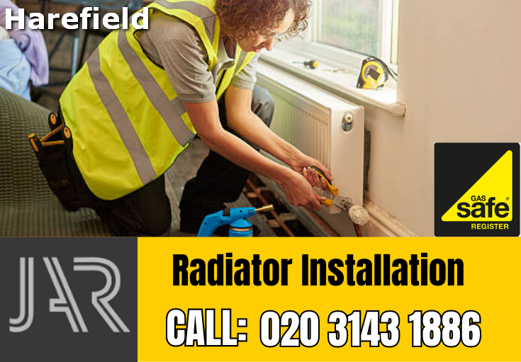 radiator installation Harefield